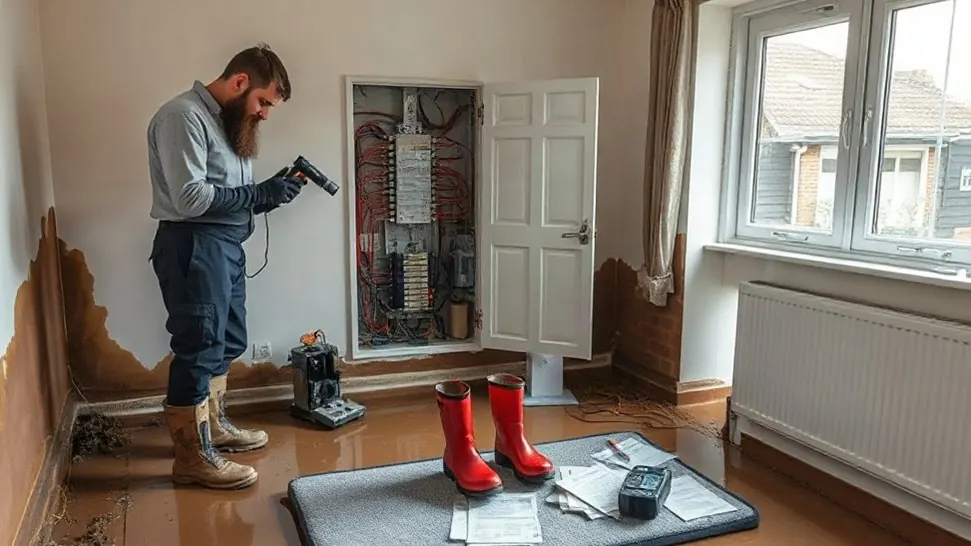 Flood-Damaged Electrics in Minster